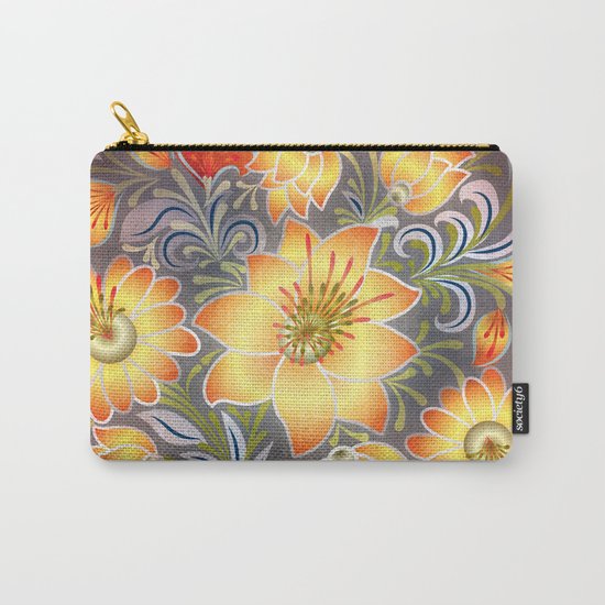 Shabby flowers #3 Carry-All Pouch