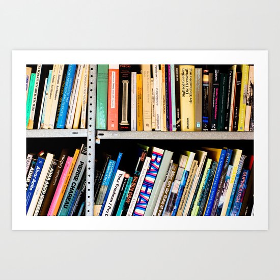 Books, Books and More Books Art Print