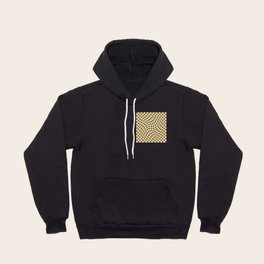 Check VI - Green Twist — Checkerboard Print Hoody