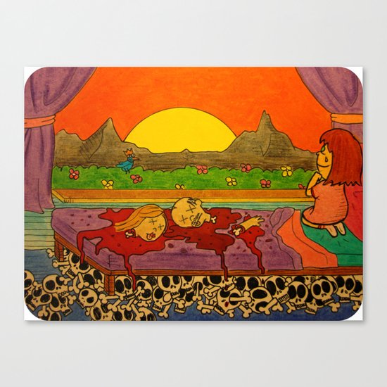 "As the Sun Rises" Canvas Print