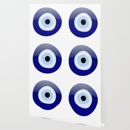 Mediterranean Evil Eye Protection Wallpaper