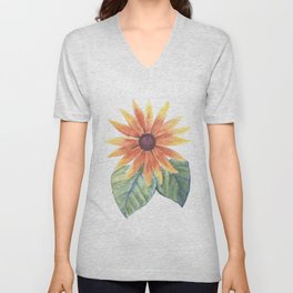 Sunflower V Neck T Shirt