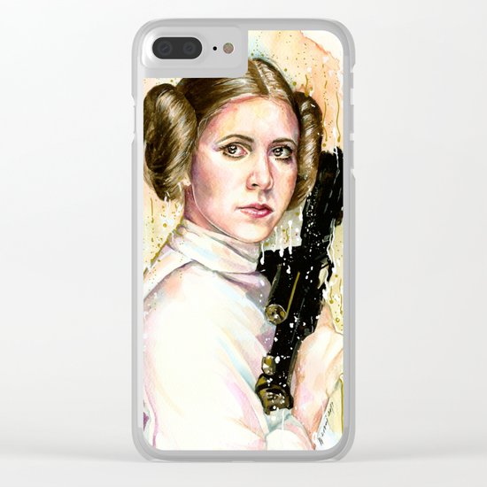 Princess and General Clear iPhone Case