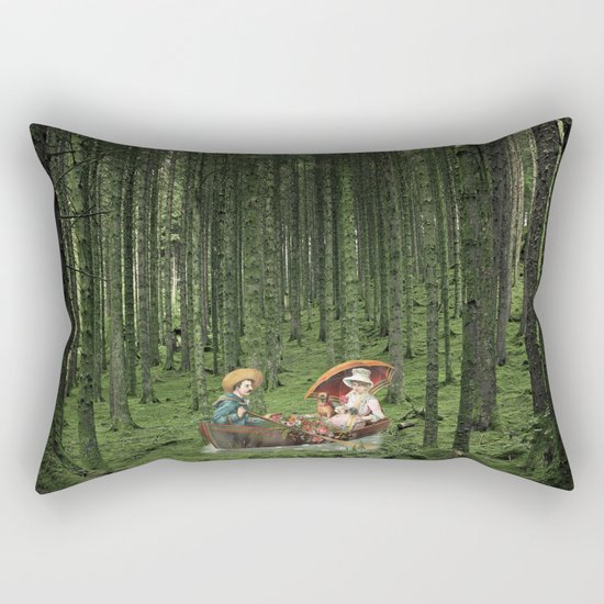 THE STROLL Rectangular Pillow