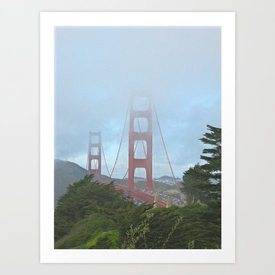 Golden Gate Bridge Art Print