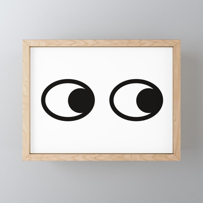 eye eye Framed Mini Art Print