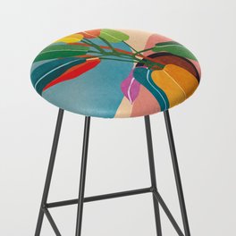 Colorful Branching Out 38 Bar Stool
