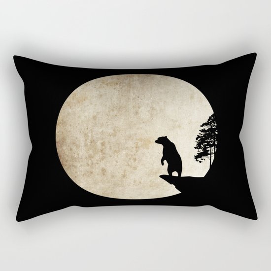 Bear Night Rectangular Pillow