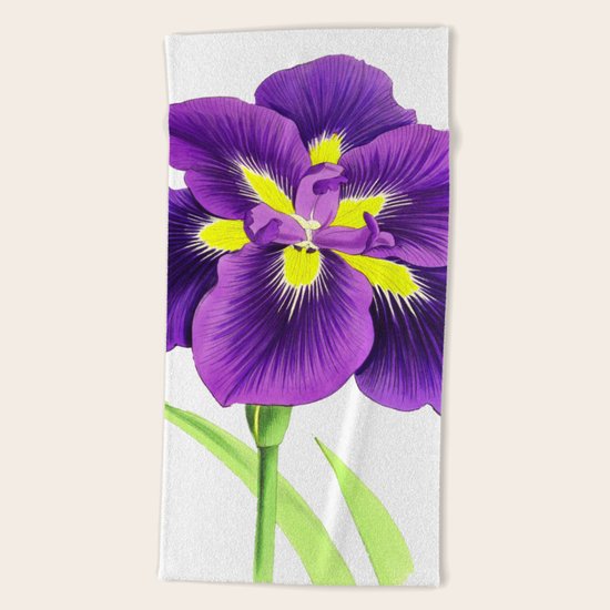 Violet Beach Towel