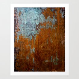 Rust Texture 1 Art Print