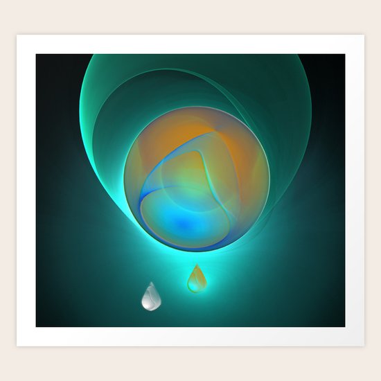Weep Art Print