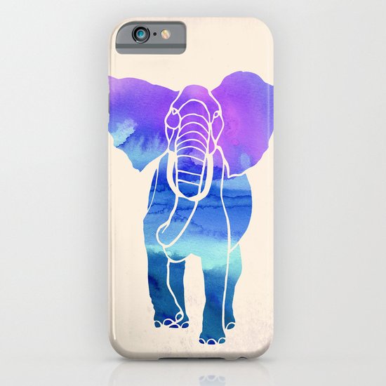 Watercolor Elephant iPhone & iPod Case