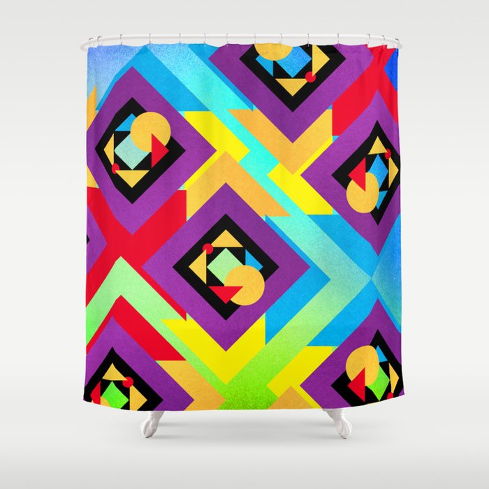 Abs 1 Shower Curtain
