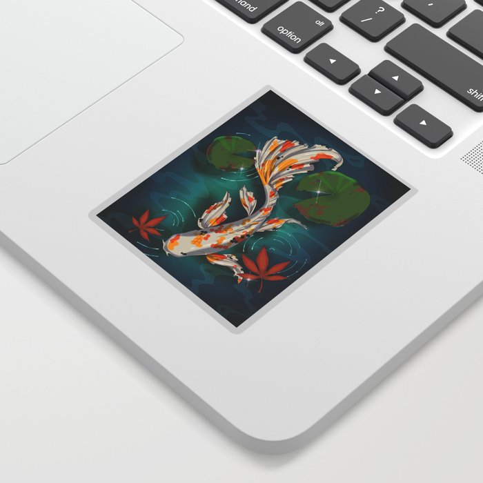 koi fishy Sticker