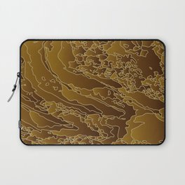Melted copper sensation Laptop Sleeve
