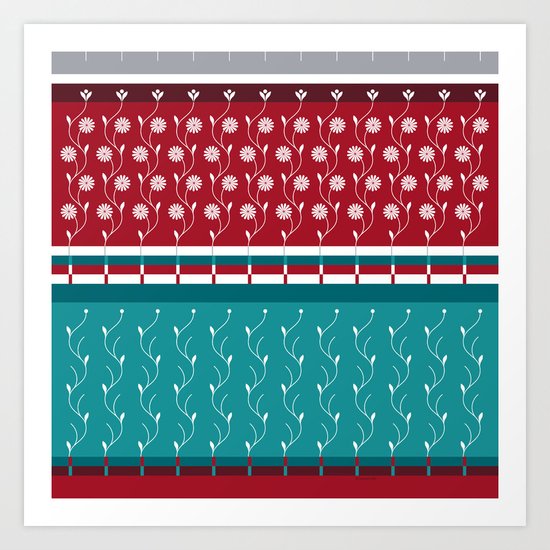 Winterflower Art Print