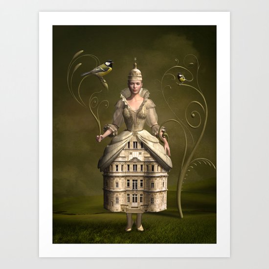 Kingdom of her own Art Print