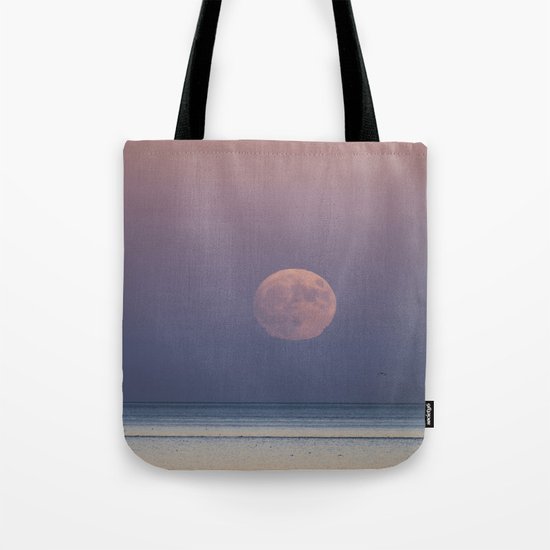 Sunset Moonrise Tote Bag