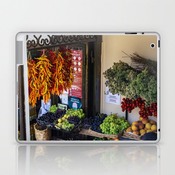 Vegetables in Naples Laptop & iPad Skin