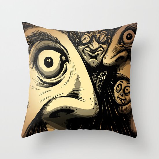 Incoming Throw Pillow