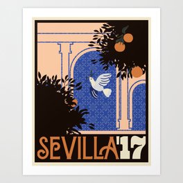 Sevilla '17 Art Print