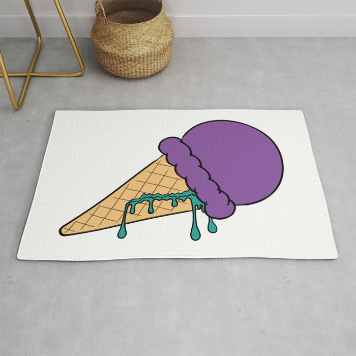 Purple Ice Cream Rug