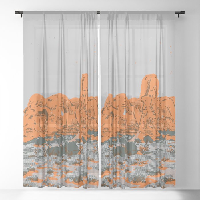 Sheer Curtain