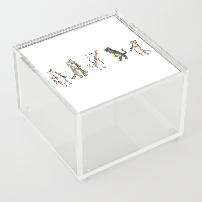 Reed Meowtet Acrylic Box