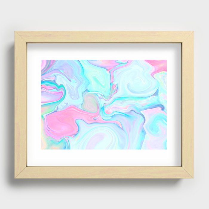 Swirl Recessed Framed Print