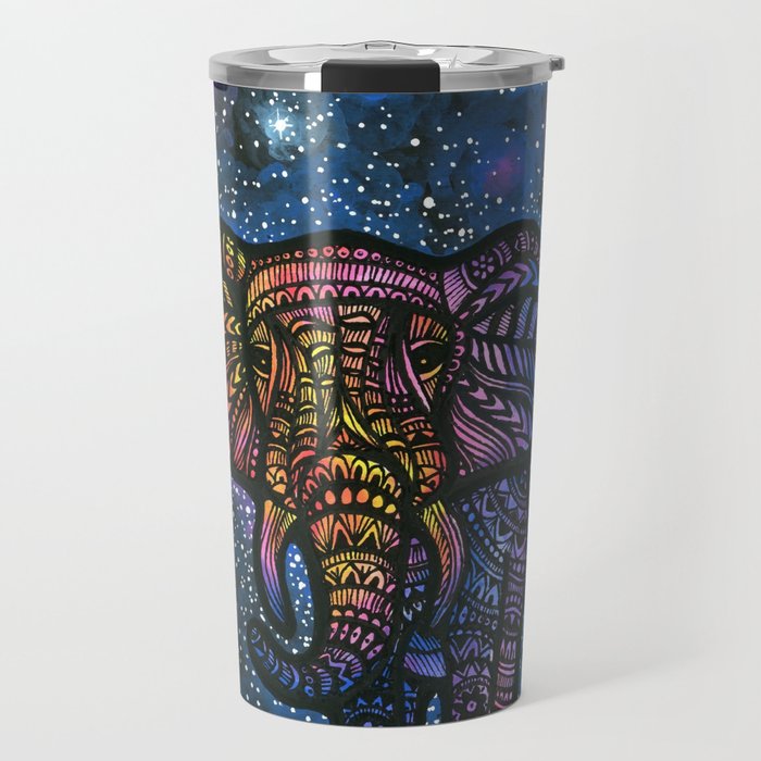 Galactic Elephant Travel Mug