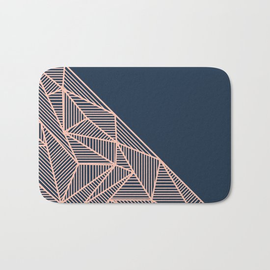 B Rays Geo 1 Bath Mat