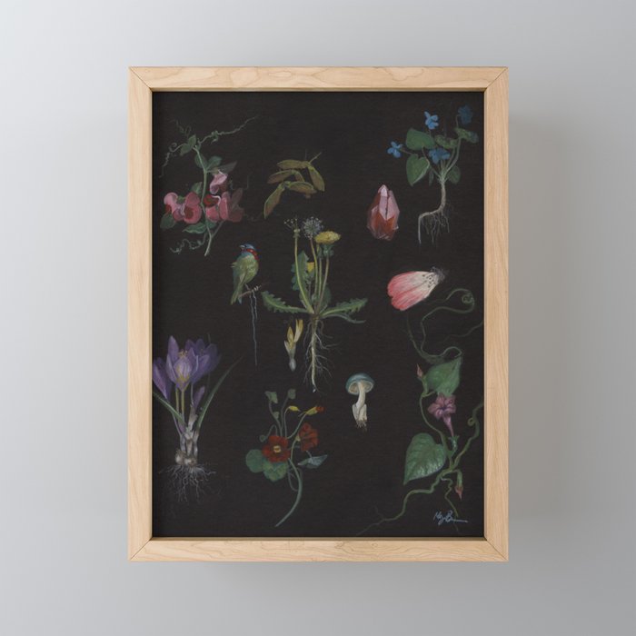 Botanical no.1 Framed Mini Art Print