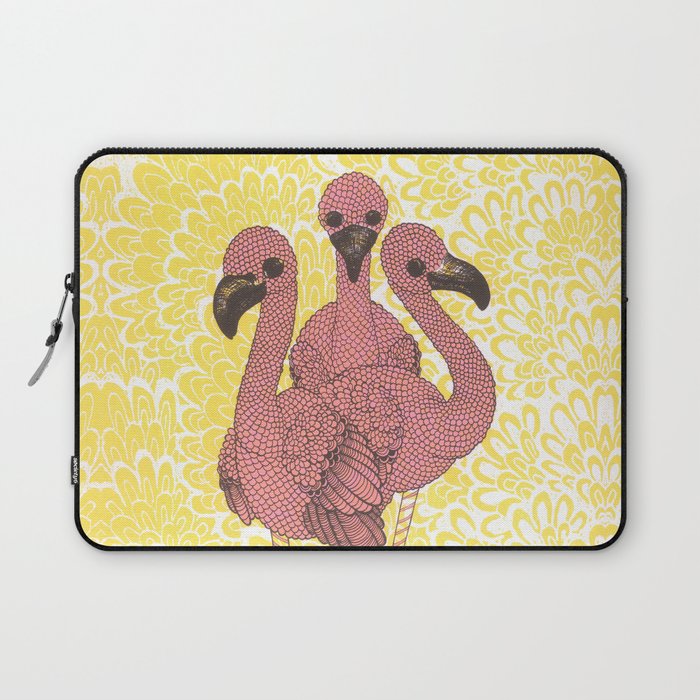 Flamingos  Laptop Sleeve