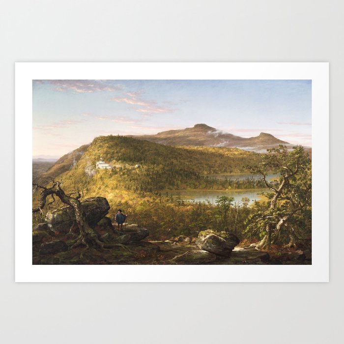 Catskill Mountains - Thomas Cole, 1844 Art Print