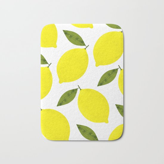 When Life Gives You Lemons Bath Mat