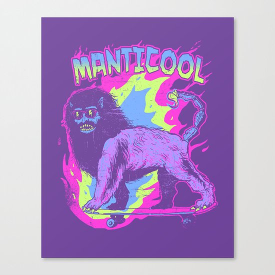 Manticool Canvas Print