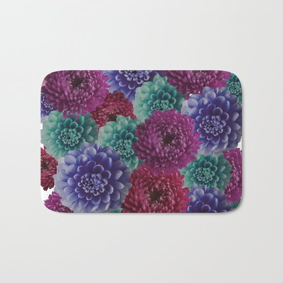 flowers pattern 2 Bath Mat