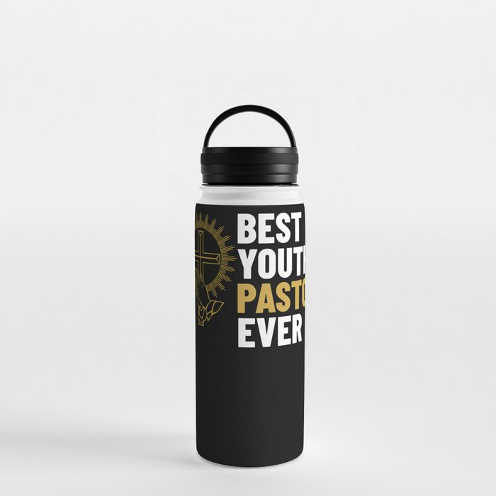 Youth Pastor Church Minister Clergy Christian Water Bottle