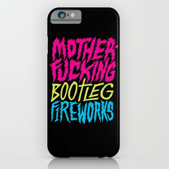 Bootleg Fireworks iPhone & iPod Case