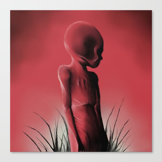 Dead Body Canvas Print