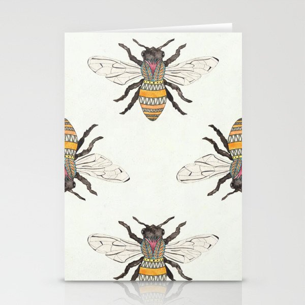 Save the bees Stationery Cards