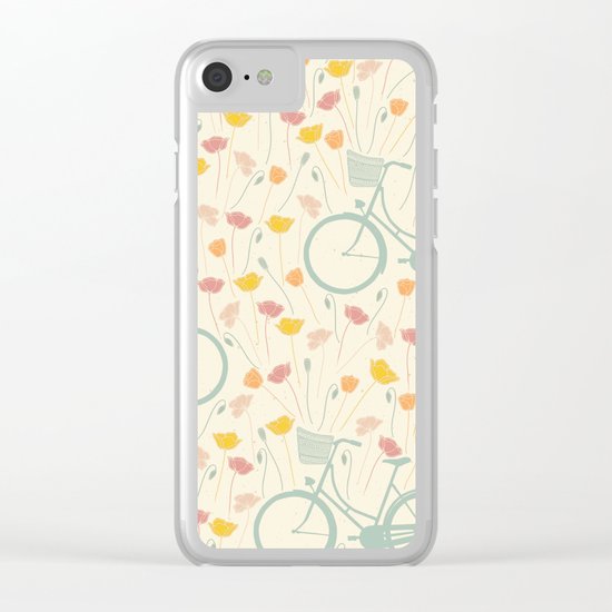Summertime Clear iPhone Case