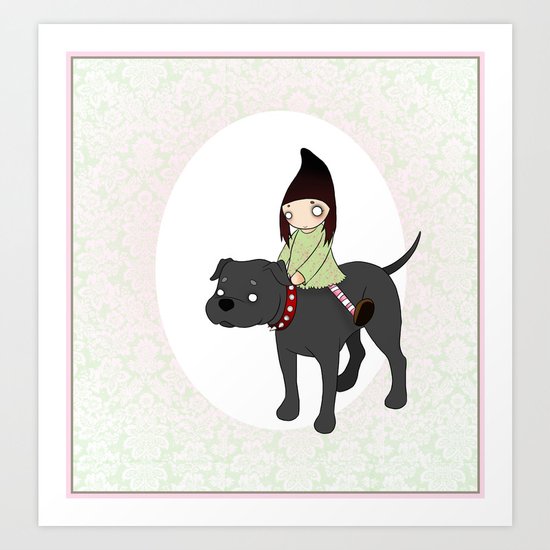 Me and my Boy Art Print