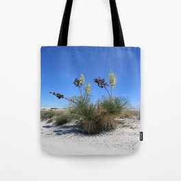 White Sands Dune With Soap Yucca Tote Bag