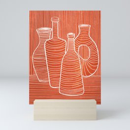 VASES 01: Terracotta Edition Mini Art Print