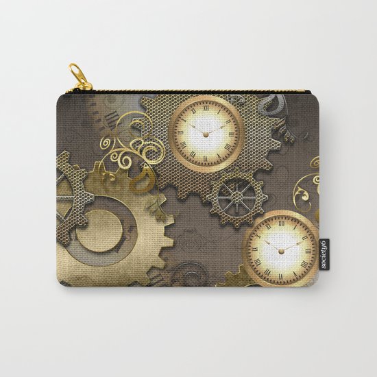 Abstract mechanical design Carry-All Pouch