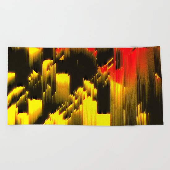 Memories And Fire Beach Towel