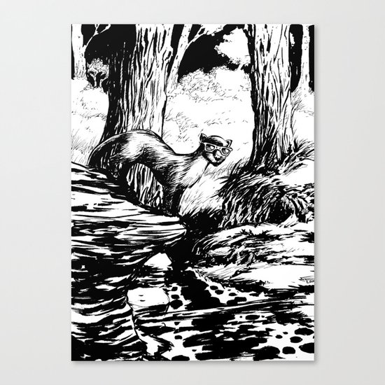 Mård Canvas Print