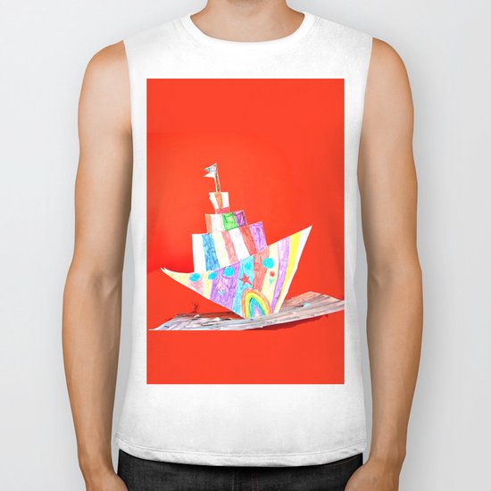 iMAGiNARY JOURNEY Biker Tank