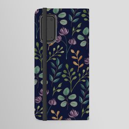 Florals At Night Android Wallet Case